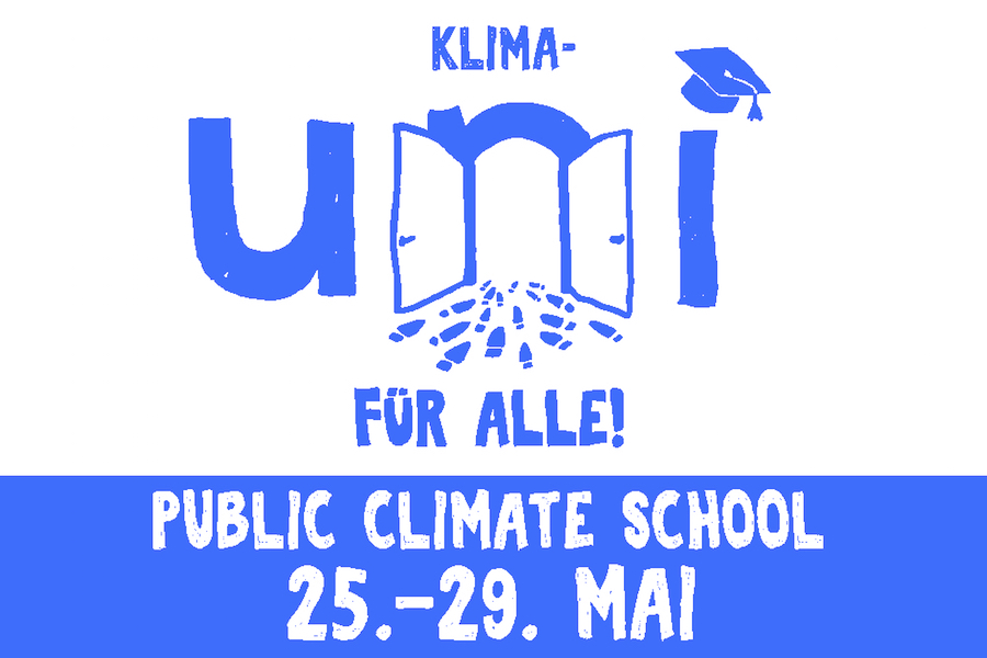 Klima-Uni für alle! Public Climate School 25. - 29. Mai 2020