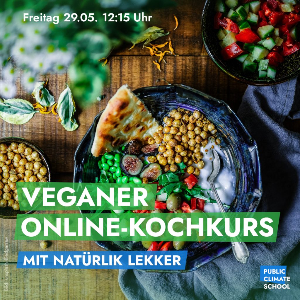 Veganer Online-Kochkurs am 29.05.2020 mit Natürlik Lekker.